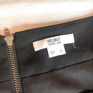 Helmet Lang micro mini skirt, size small